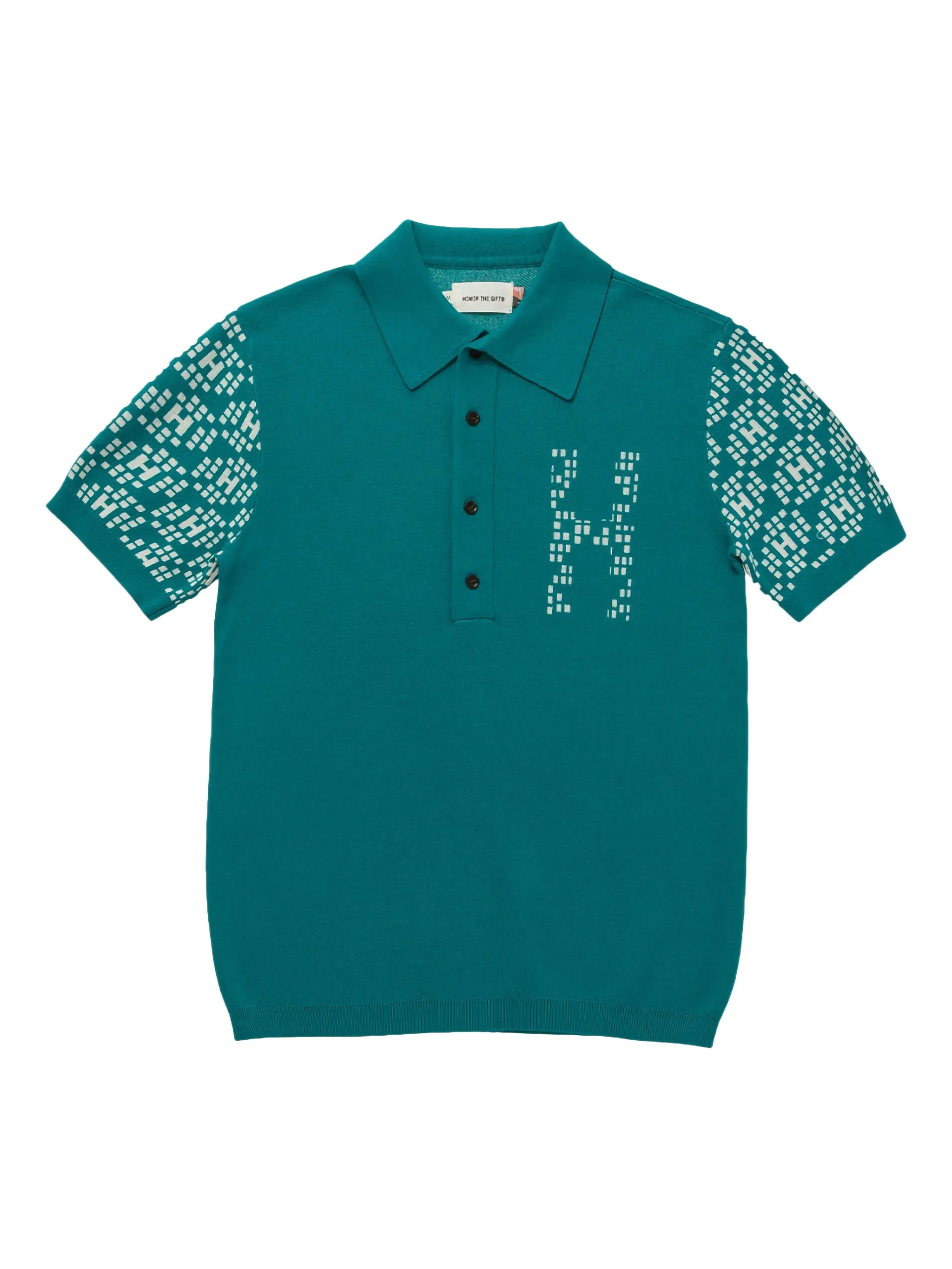 Рубашка поло с узором H Honor The Gift, синий
Рубашка поло с узором H Honor The Gift, синий