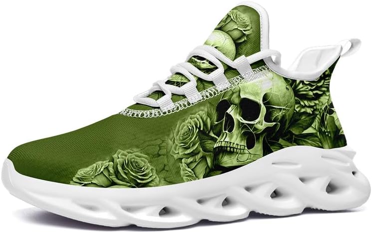 Модные кроссовки с черепом для мужчин и женщин, с дерзкой элегантностью, готические легкие кроссовки из сетки EVA для ходьбы, тенниса и спорта Awsole, белый
Модные кроссовки с черепом для мужчин и женщин, с дерзкой элегантностью, готические легкие кроссовки из сетки EVA для ходьбы, тенниса и спорта Awsole, белый