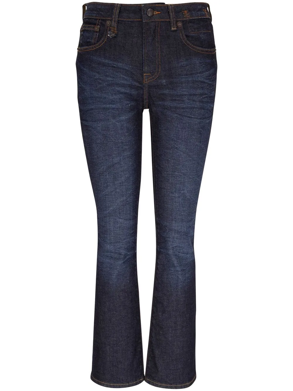 Укороченные джинсы средней посадки R13, синий
Укороченные джинсы средней посадки R13, синий