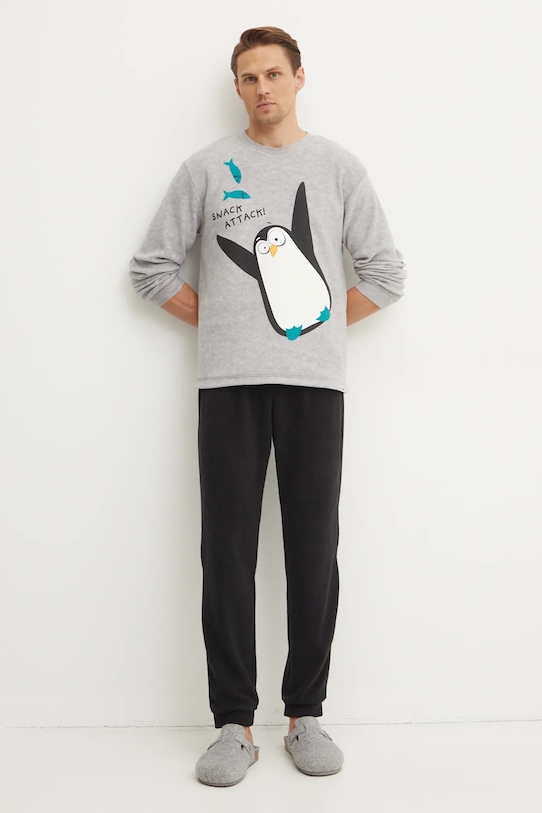 Пижама United Colors Of Benetton, серый 
Пижама United Colors Of Benetton, серый