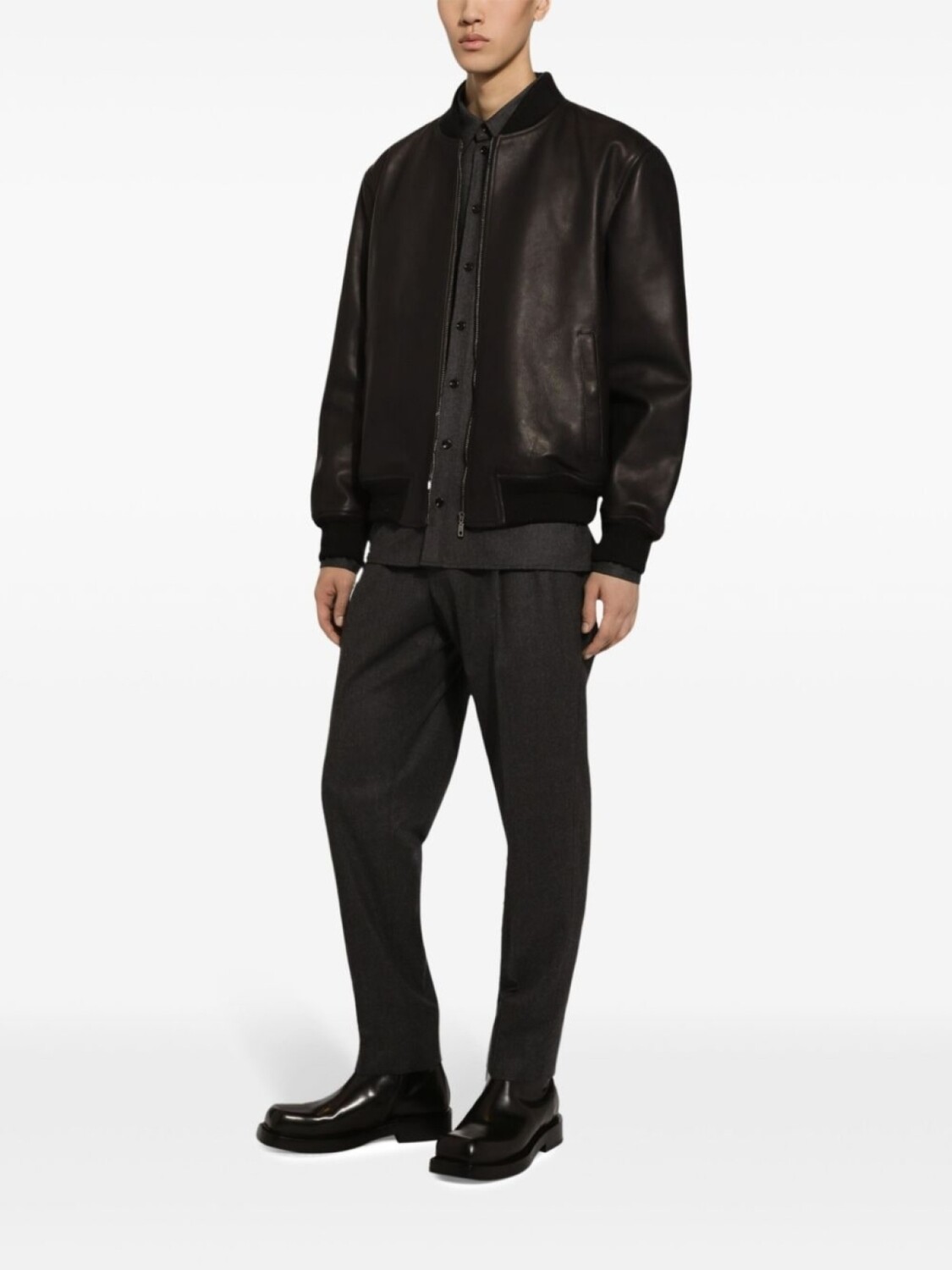 Dolce & Gabbana меланжевые брюки, серый
Dolce & Gabbana меланжевые брюки, серый