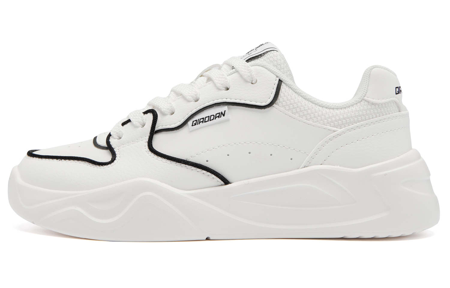 QIAODAN Кроссовки для скейтбординга мужские, низкие, Cloud Peak, белые/черные
QIAODAN Кроссовки для скейтбординга мужские, низкие, Cloud Peak, белые/черные