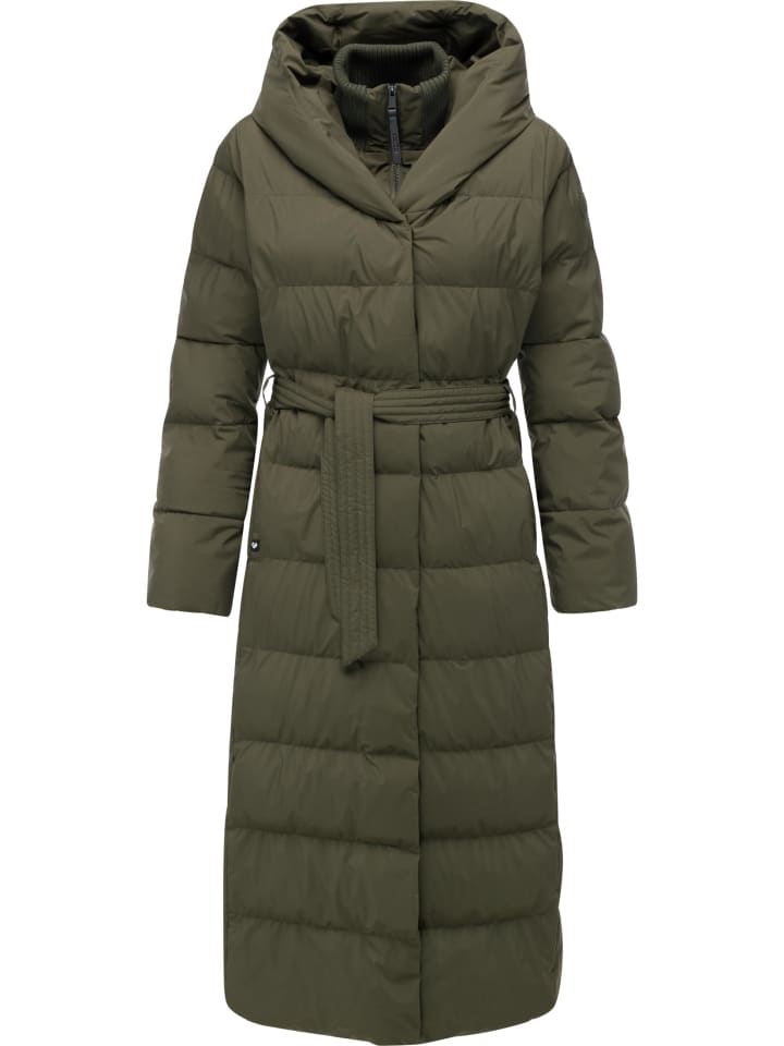 Ragwear Стеганое пальто Niani Long темно-оливкового цвета
Ragwear Стеганое пальто Niani Long темно-оливкового цвета