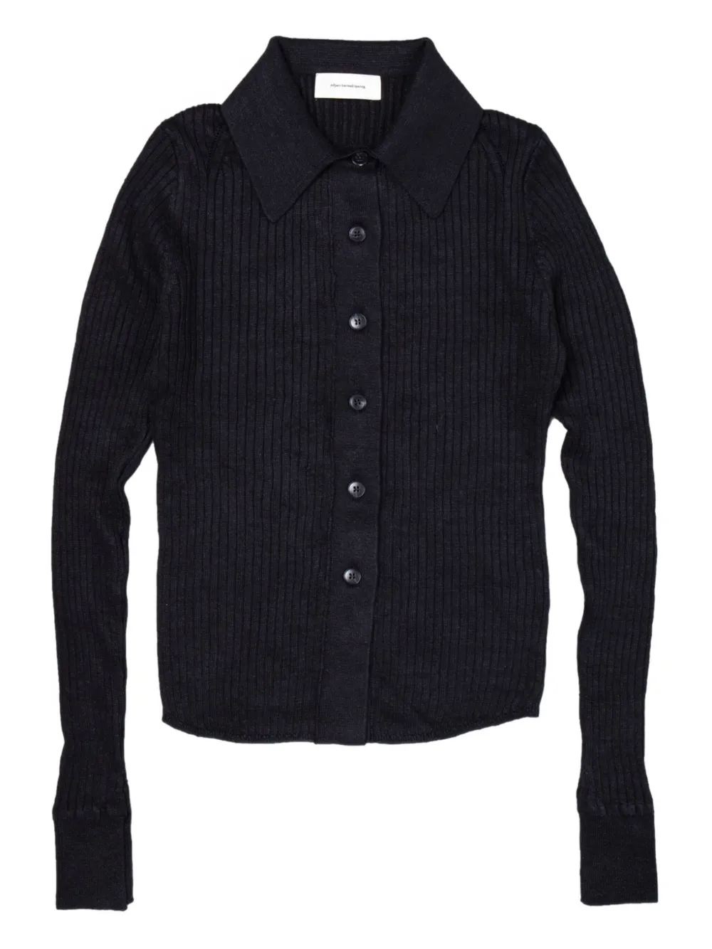 Кардиган в рубчик mfpen, черный
Кардиган в рубчик mfpen, черный