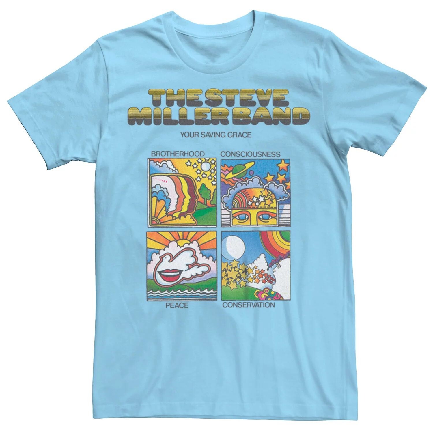 Мужская футболка Steve Miller Band Your Saving Grace Licensed Character
Мужская футболка Steve Miller Band Your Saving Grace Licensed Character