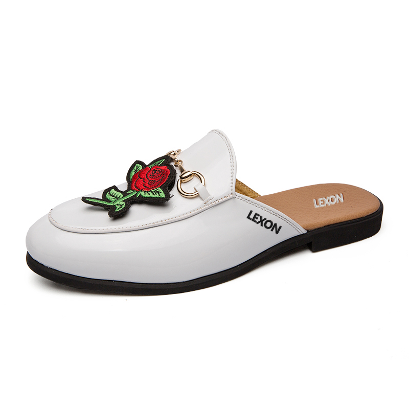 LEXON Мужские белые тапочки с закрытым носком и резиновой подошвой устойчивые к истиранию, цвет White
LEXON Мужские белые тапочки с закрытым носком и резиновой подошвой устойчивые к истиранию, цвет White