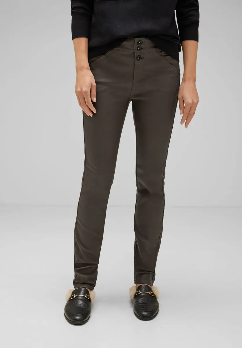 Брюки-скинни STREET ONE, средняя талия, коричневый
Брюки-скинни STREET ONE, средняя талия, коричневый