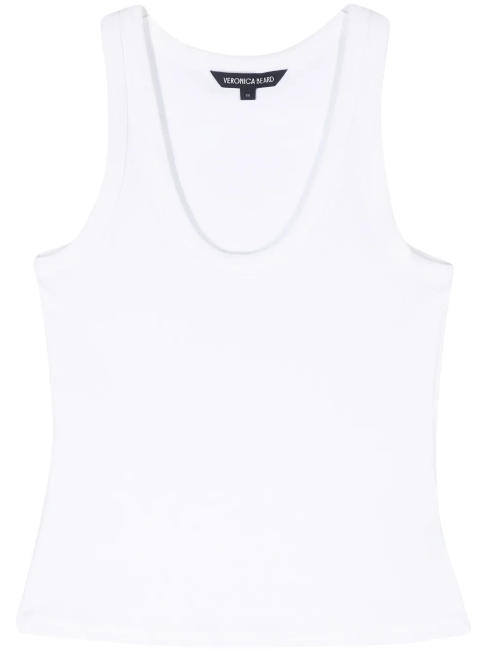 Трикотажный топ в рубчик Veronica Beard, белый
Трикотажный топ в рубчик Veronica Beard, белый