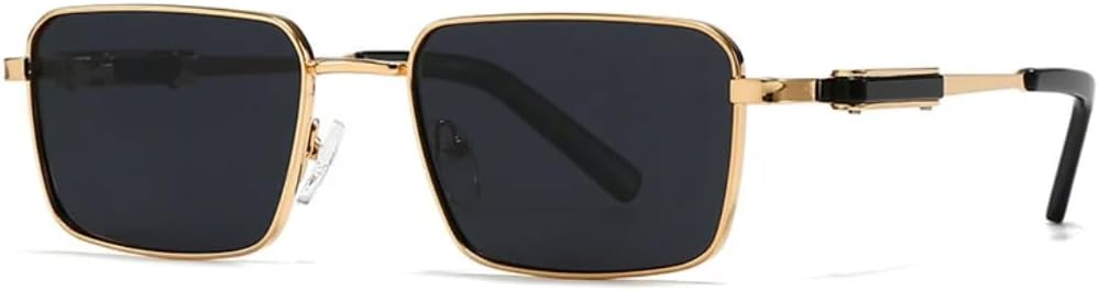 Популярные модные прямоугольные металлические мужские солнцезащитные очки в стиле ретро, желто-синие, с защитой от УФ-излучения UV400, женские трендовые VRTRFFTR, Golden Grey
Популярные модные прямоугольные металлические мужские солнцезащитные очки в стиле ретро, желто-синие, с защитой от УФ-излучения UV400, женские трендовые VRTRFFTR, Golden Grey