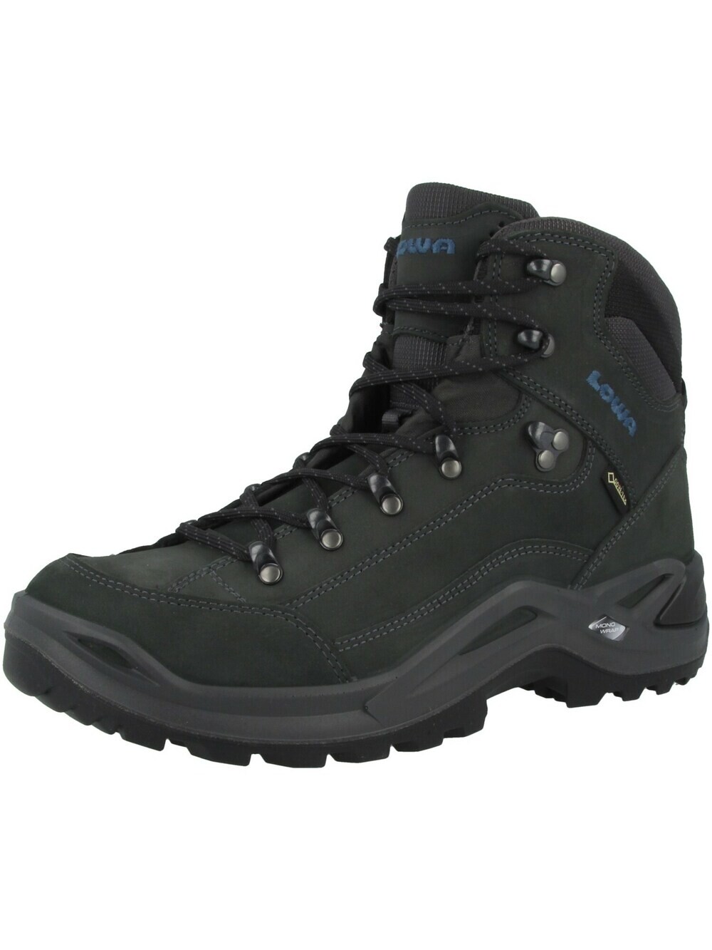 Ботинки женские LOWA Renegade трекинговые на шнуровке, антрацитовый
Ботинки женские LOWA Renegade трекинговые на шнуровке, антрацитовый