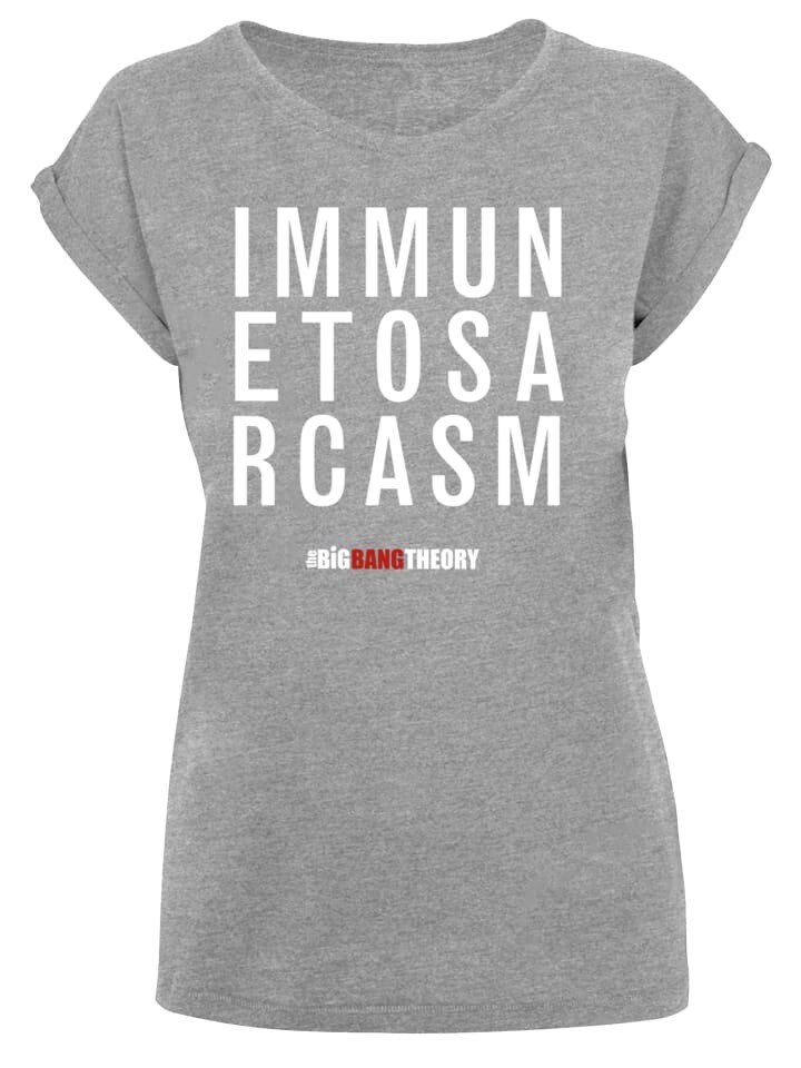 Футболка F4NT4STIC T-Shirt Big Bang Theory Immune To Sarcasm, пятнистый серый
Футболка F4NT4STIC T-Shirt Big Bang Theory Immune To Sarcasm, пятнистый серый