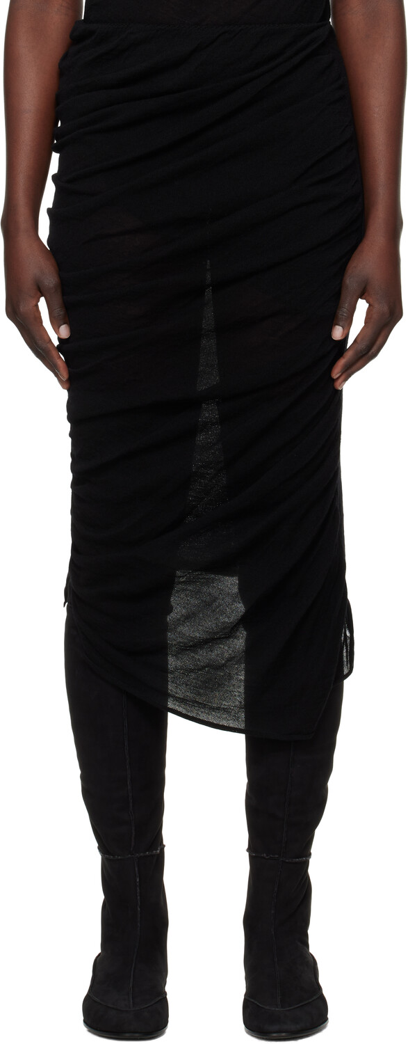 Неоднозначная шерстяная юбка-миди ISSEY MIYAKE
Неоднозначная шерстяная юбка-миди ISSEY MIYAKE