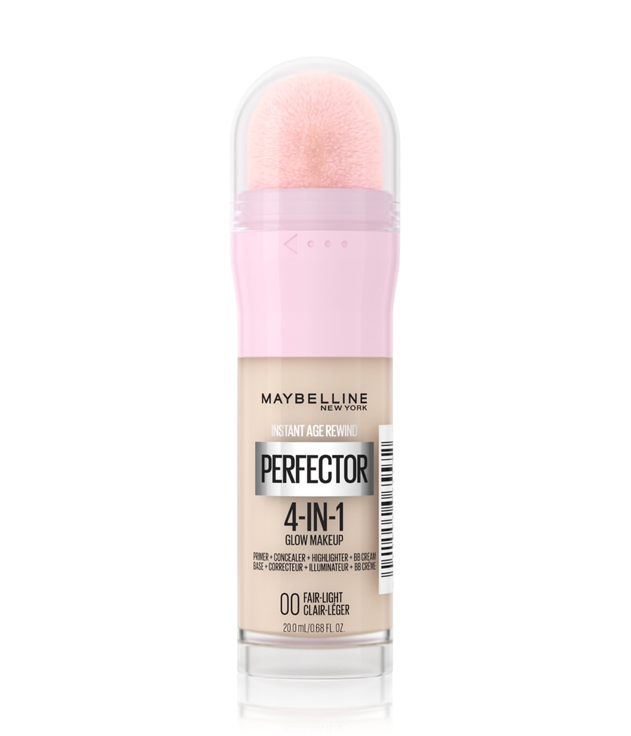 Жидкая основа Maybelline Instant Age Rewind Perfector 4-in-1 Glow, Nr. 00 - Fair-Light, 20 ml
Жидкая основа Maybelline Instant Age Rewind Perfector 4-in-1 Glow, Nr. 00 - Fair-Light, 20 ml