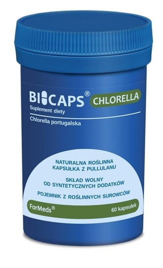 Formeds, Bicaps Chlorella, 60 капсул
Formeds, Bicaps Chlorella, 60 капсул