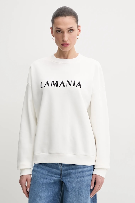 Хлопковая толстовка La Mania, белый
Хлопковая толстовка La Mania, белый