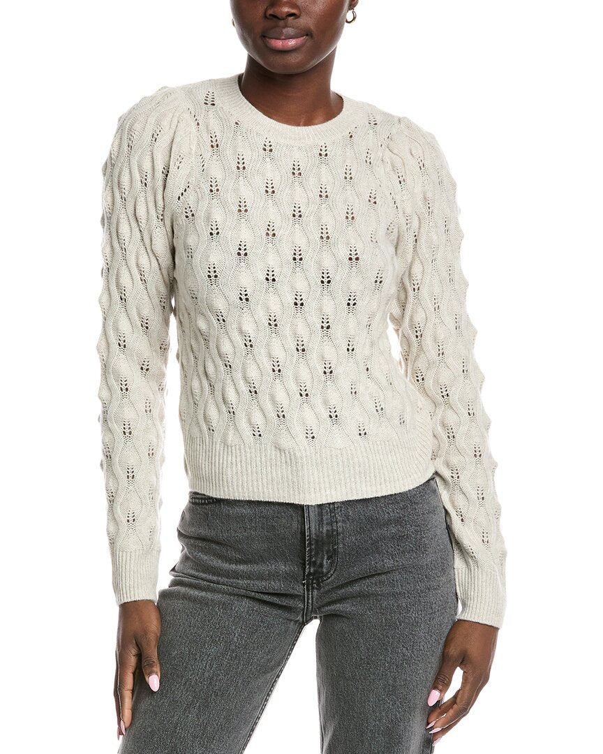 Осенний кашемировый свитер с буфами и вязкой Autumn Cashmere, бежевый
Осенний кашемировый свитер с буфами и вязкой Autumn Cashmere, бежевый