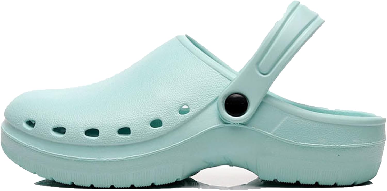 Рабочие сабо для женщин и мужчин. Удобные, дышащие, с поддержкой свода стопы, нескользящие. Обувь для медсестер, поваров, садоводов и работников бистро Generic, светло-зеленый
Рабочие сабо для женщин и мужчин. Удобные, дышащие, с поддержкой свода стопы, нескользящие. Обувь для медсестер, поваров, садоводов и работников бистро Generic, светло-зеленый