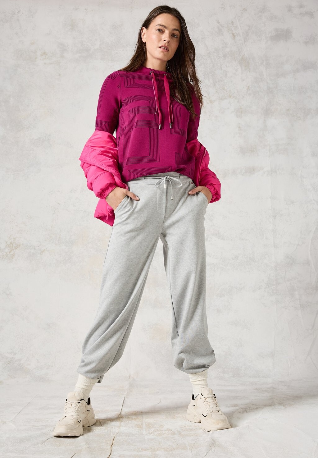 Топ с длинными рукавами JACQUARD Cecil, розовый
Топ с длинными рукавами JACQUARD Cecil, розовый