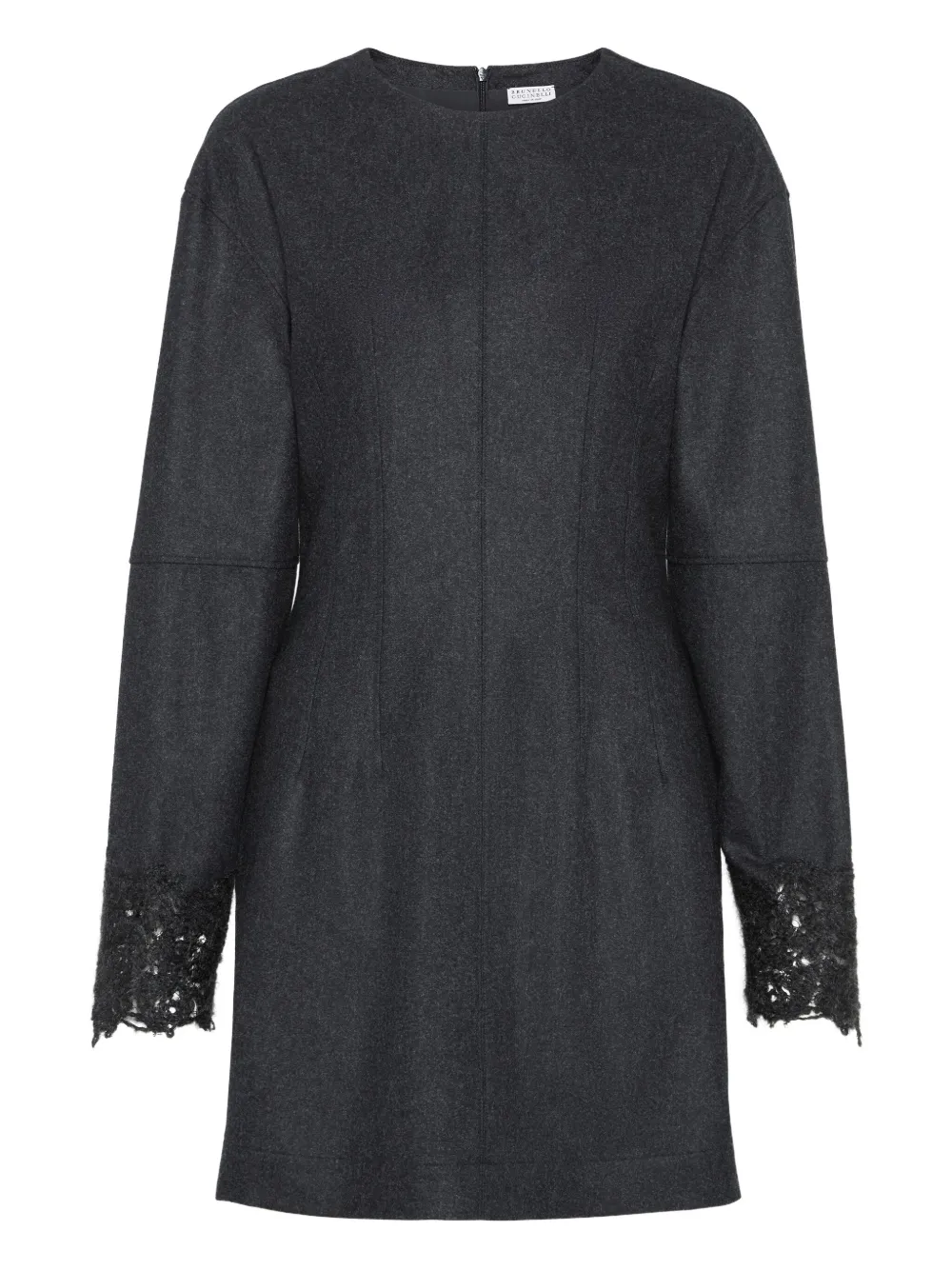 Шерстяное платье мини Brunello Cucinelli, серый
Шерстяное платье мини Brunello Cucinelli, серый