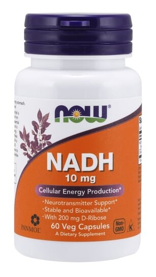 Now Foods, Nadh 10 мг - 60 капсул
Now Foods, Nadh 10 мг - 60 капсул