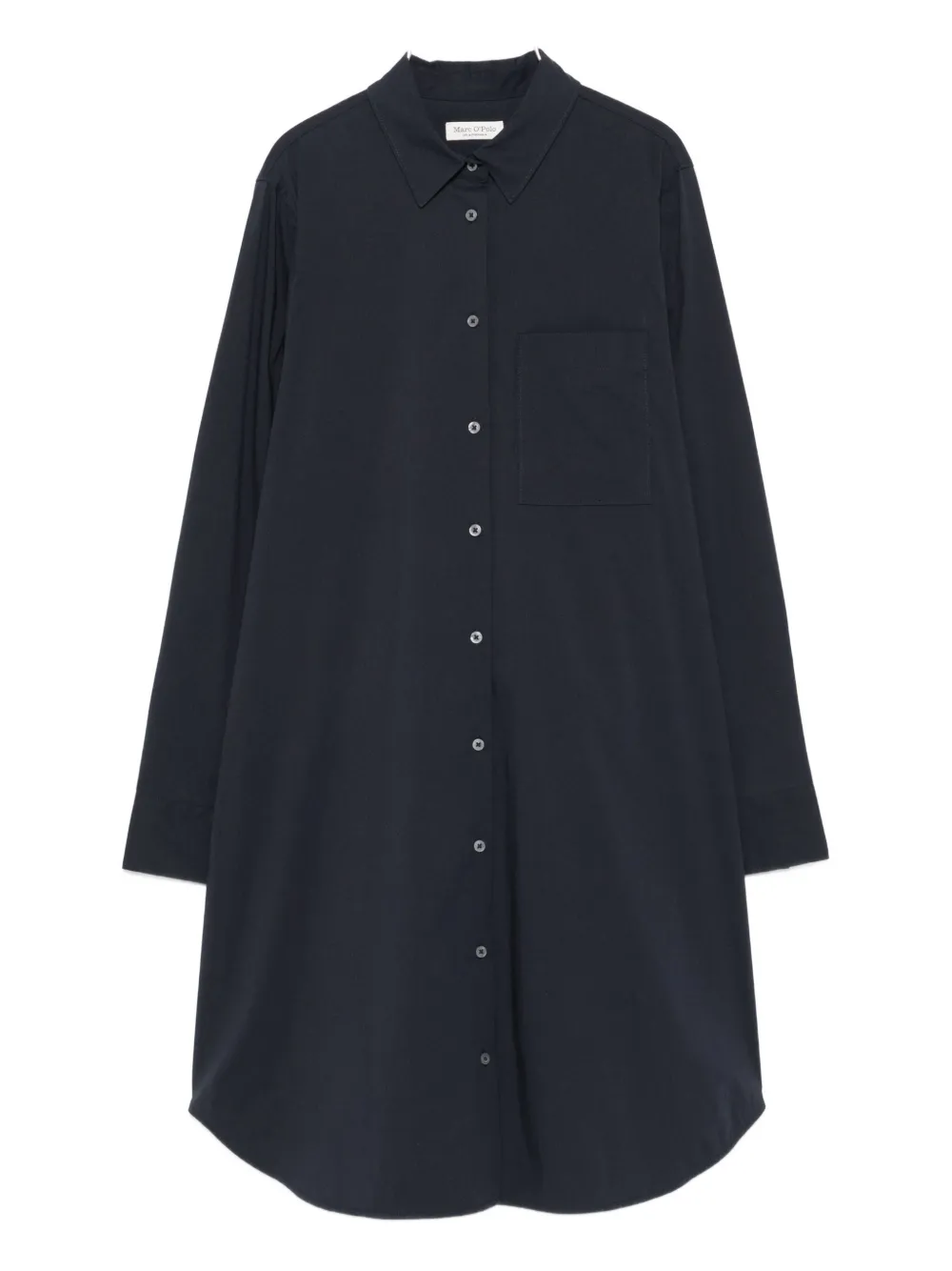 Платье-рубашка на пуговицах Marc O'Polo, синий
Платье-рубашка на пуговицах Marc O'Polo, синий