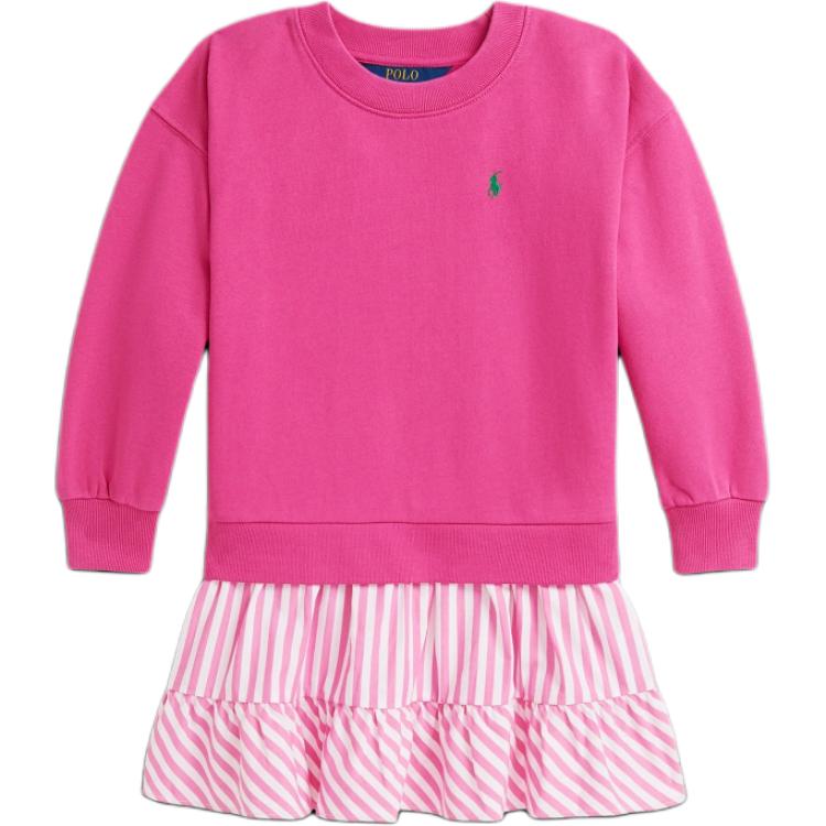 Детское платье с круглым вырезом, средней длины Polo Ralph Lauren, розовый красный
Детское платье с круглым вырезом, средней длины Polo Ralph Lauren, розовый красный