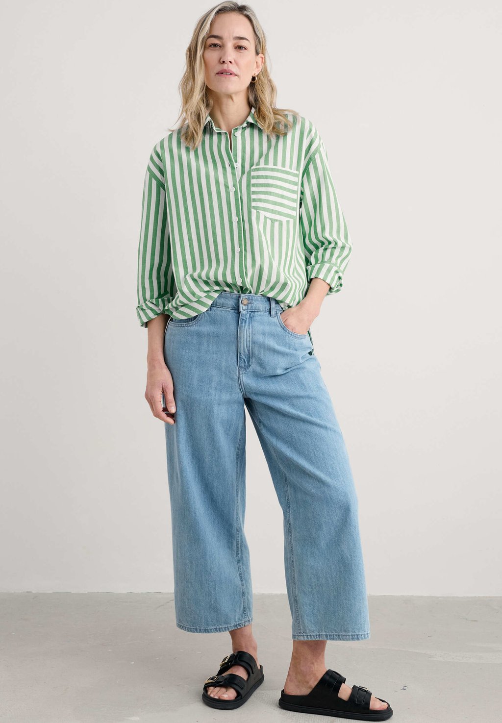 Блузка на пуговицах PATH Seasalt Cornwall, зеленый
Блузка на пуговицах PATH Seasalt Cornwall, зеленый