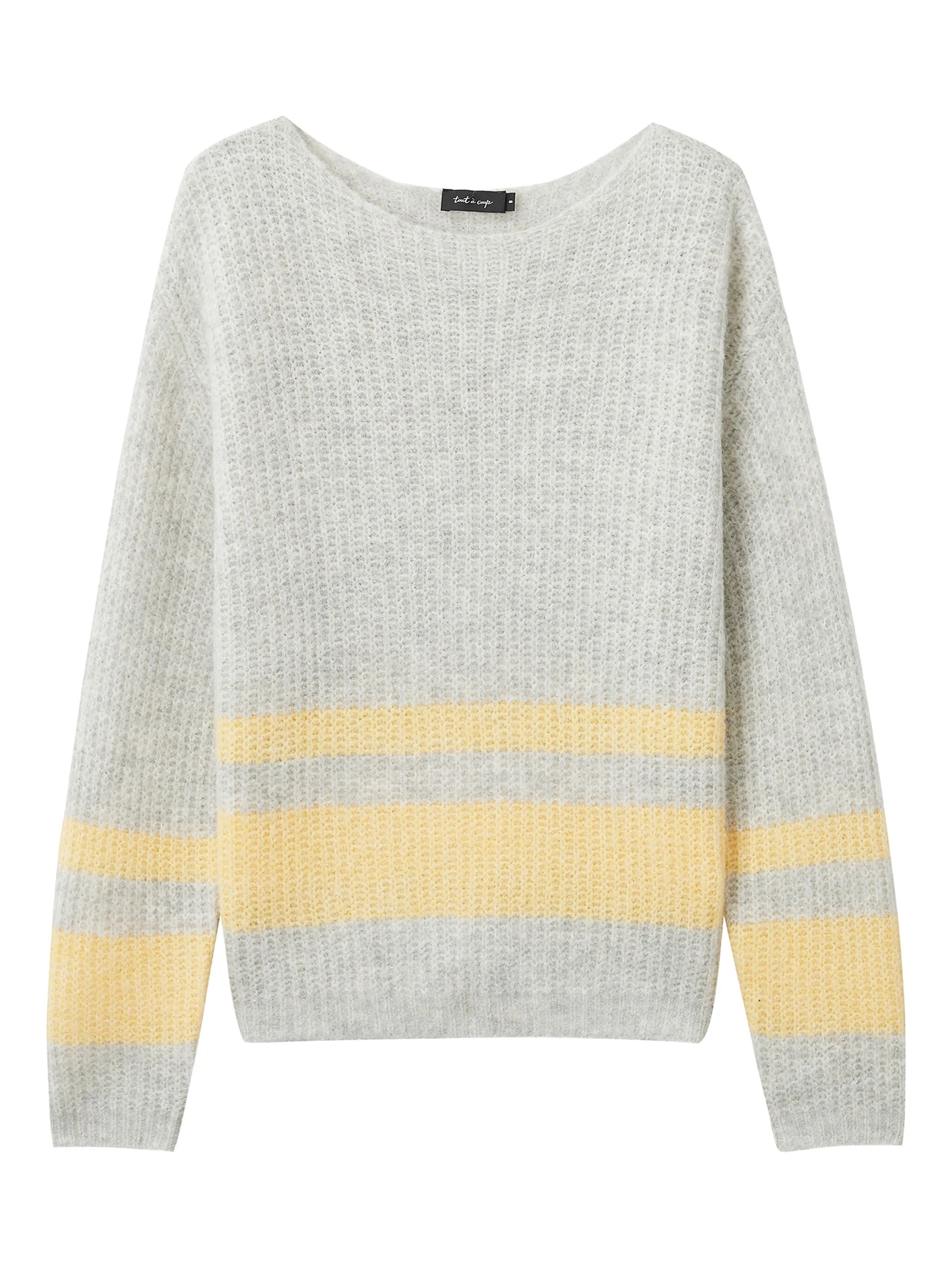 Свитер в рубчик Tout A Coup, серый
Свитер в рубчик Tout A Coup, серый