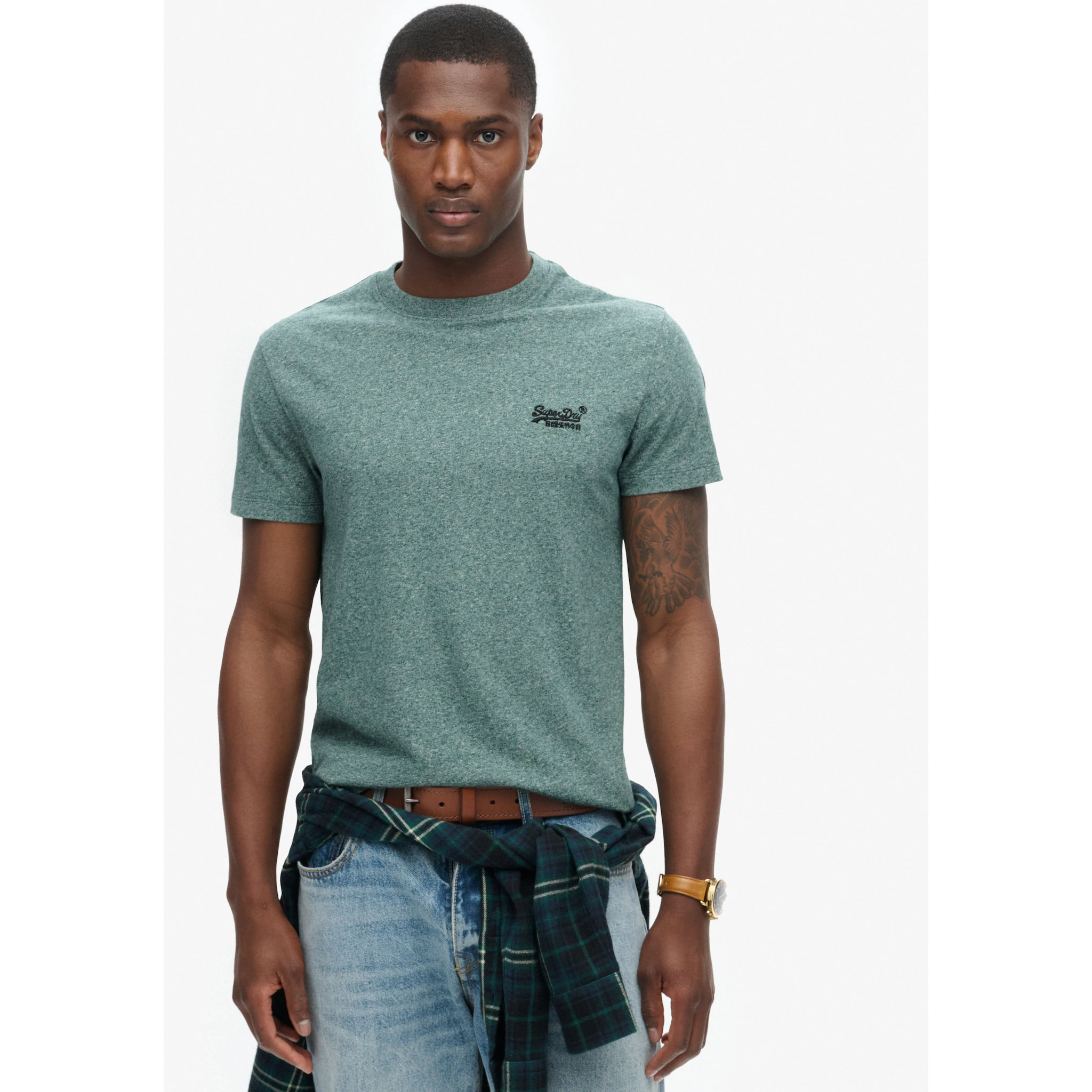 Рубашка с круглым вырезом Superdry "Футболка Essential Logo из органического хлопка", цвет Mid Pine Green Grit
Рубашка с круглым вырезом Superdry "Футболка Essential Logo из органического хлопка", цвет Mid Pine Green Grit