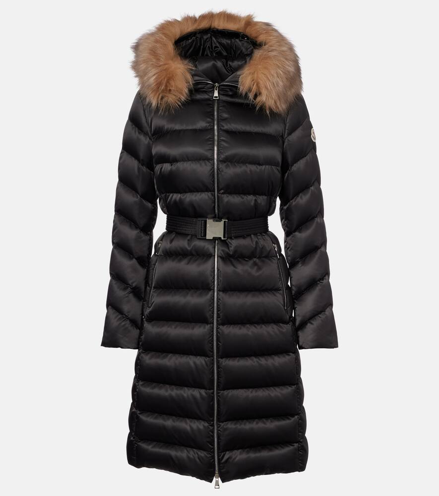 Куртка утепленная пуховая с капюшоном и отделкой из овчины leersie Moncler, 99M
Куртка утепленная пуховая с капюшоном и отделкой из овчины leersie Moncler, 99M