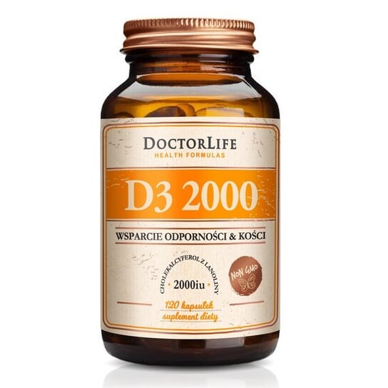 Doctor Life, D3 2000 ланолин холекальциферол 2000 МЕ, 120 капсул
Doctor Life, D3 2000 ланолин холекальциферол 2000 МЕ, 120 капсул