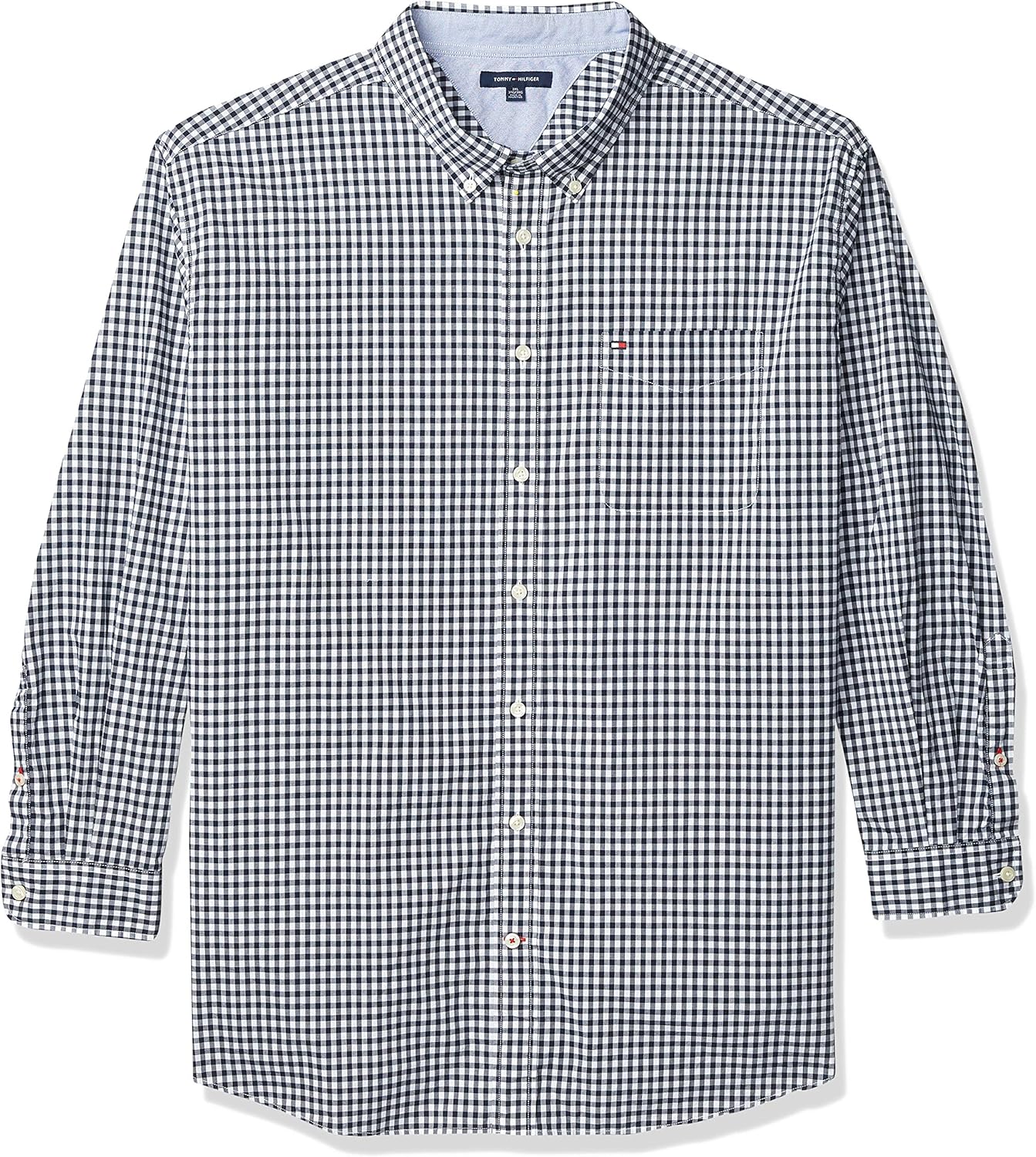 Мужская повседневная рубашка Tommy Hilfiger с длинным рукавом и застежкой на пуговицы, классический крой, Classic Navy
Мужская повседневная рубашка Tommy Hilfiger с длинным рукавом и застежкой на пуговицы, классический крой, Classic Navy