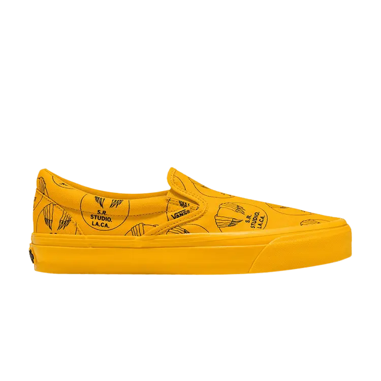 Шлепанцы Vans S.R. STUDIO. LA. CA. x Slip-On 98 Vibram SR Claw Print, желтый
Шлепанцы Vans S.R. STUDIO. LA. CA. x Slip-On 98 Vibram SR Claw Print, желтый
