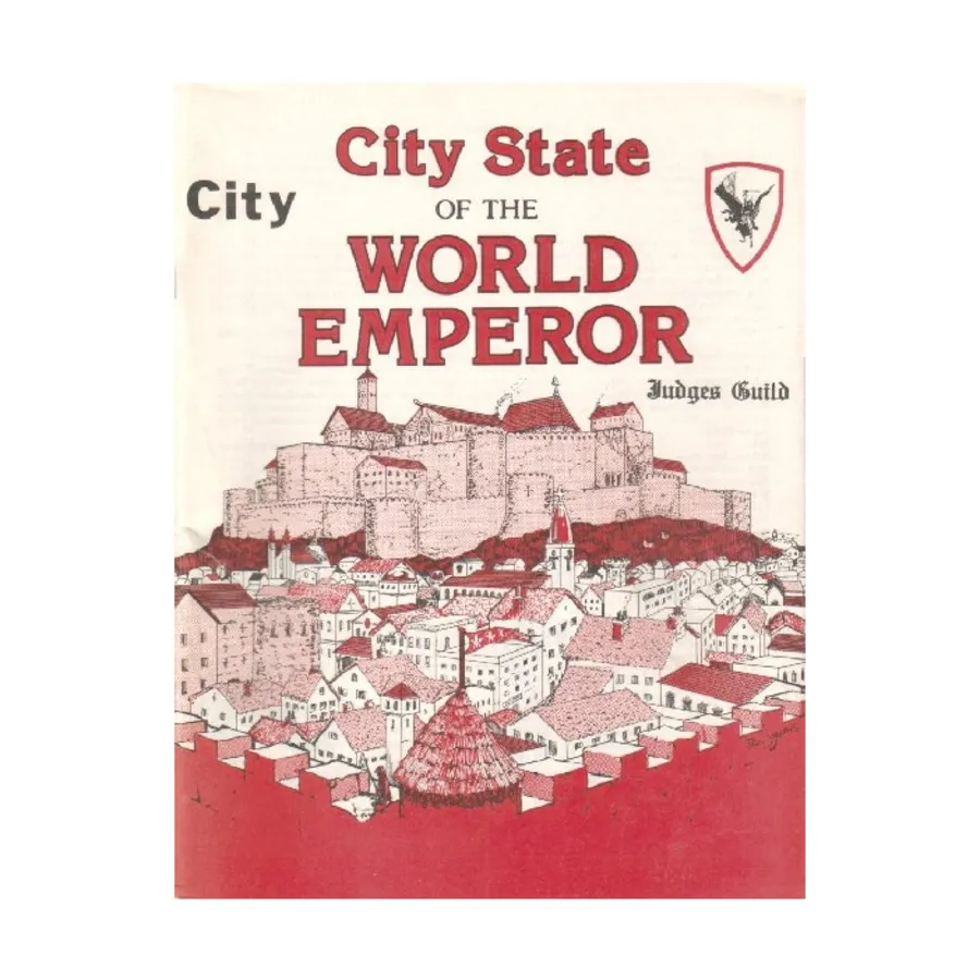 City State of the World Emperor - City Book (2nd Printing), Dungeons & Dragons Fantasy Modules (A - C) (Judges Guild), мягкая обложка
City State of the World Emperor - City Book (2nd Printing), Dungeons & Dragons Fantasy Modules (A - C) (Judges Guild), мягкая обложка