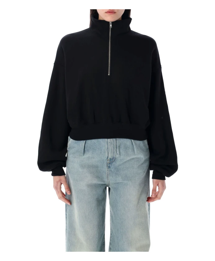 Укороченная толстовка с молнией до середины груди ÃTerne, черный
Укороченная толстовка с молнией до середины груди ÃTerne, черный