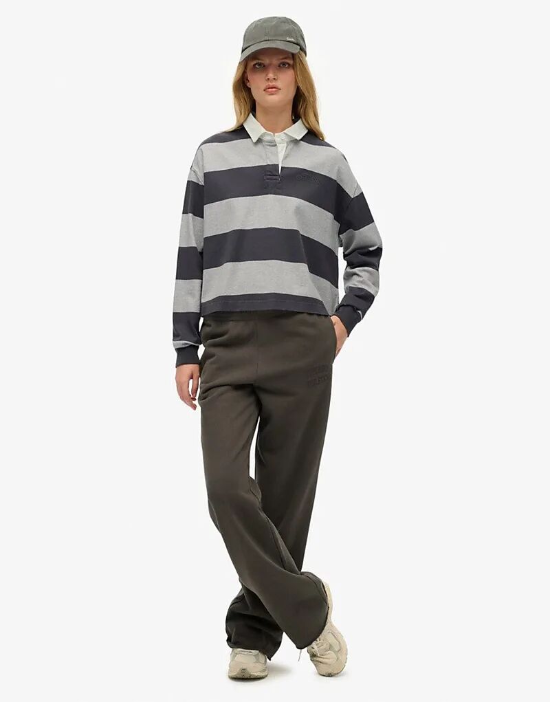 Регбийный топ Superdry Athletic Essentials в полоску, цвет: угольно-серый меланж
Регбийный топ Superdry Athletic Essentials в полоску, цвет: угольно-серый меланж