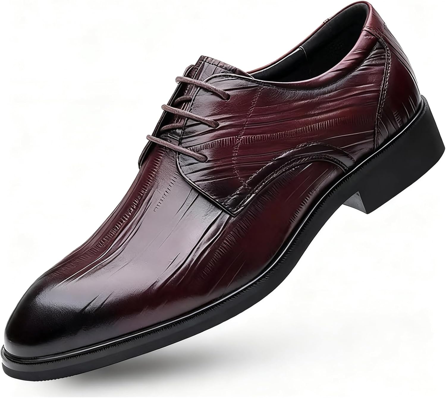 Мужские кожаные оксфорды с тиснением, заостренным носком, регулируемой шнуровкой, классическим массивным каблуком, слипоном, дерби, формальная обувь для деловых встреч, свадьбы и повседневной работы Melgonmg, коричневый
Мужские кожаные оксфорды с тиснением, заостренным носком, регулируемой шнуровкой, классическим массивным каблуком, слипоном, дерби, формальная обувь для деловых встреч, свадьбы и повседневной работы Melgonmg, коричневый