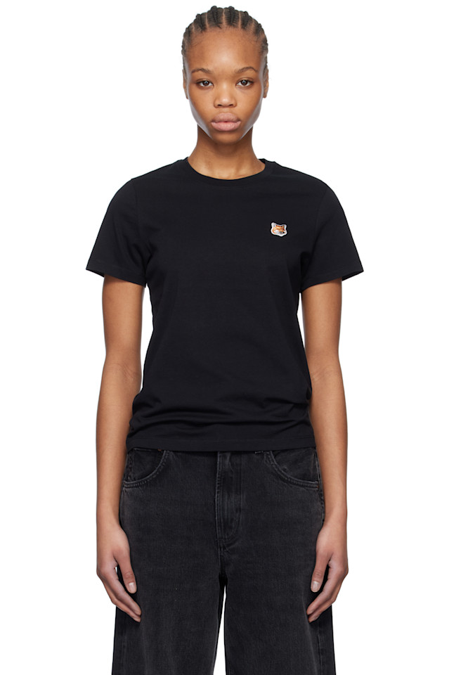 Футболка с вышивкой лисьей головы Regular Maison Kitsuné, черный
Футболка с вышивкой лисьей головы Regular Maison Kitsuné, черный