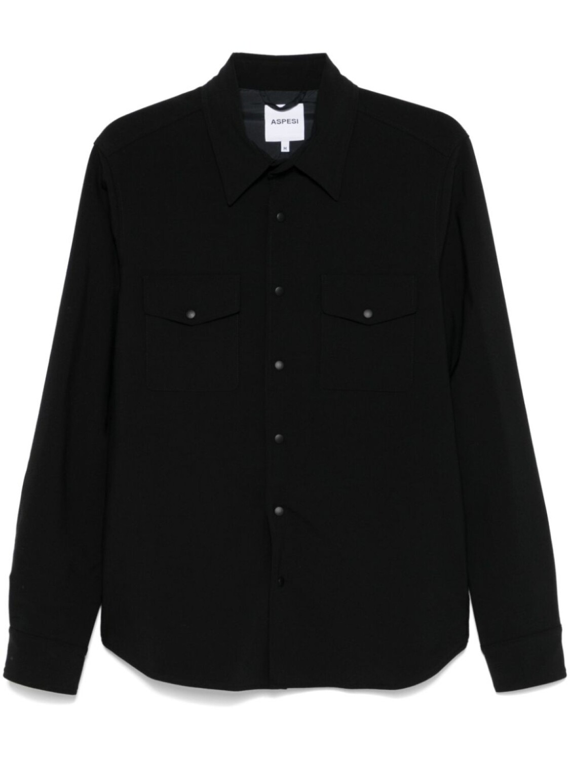 ASPESI куртка-рубашка с длинными рукавами, черный
ASPESI куртка-рубашка с длинными рукавами, черный