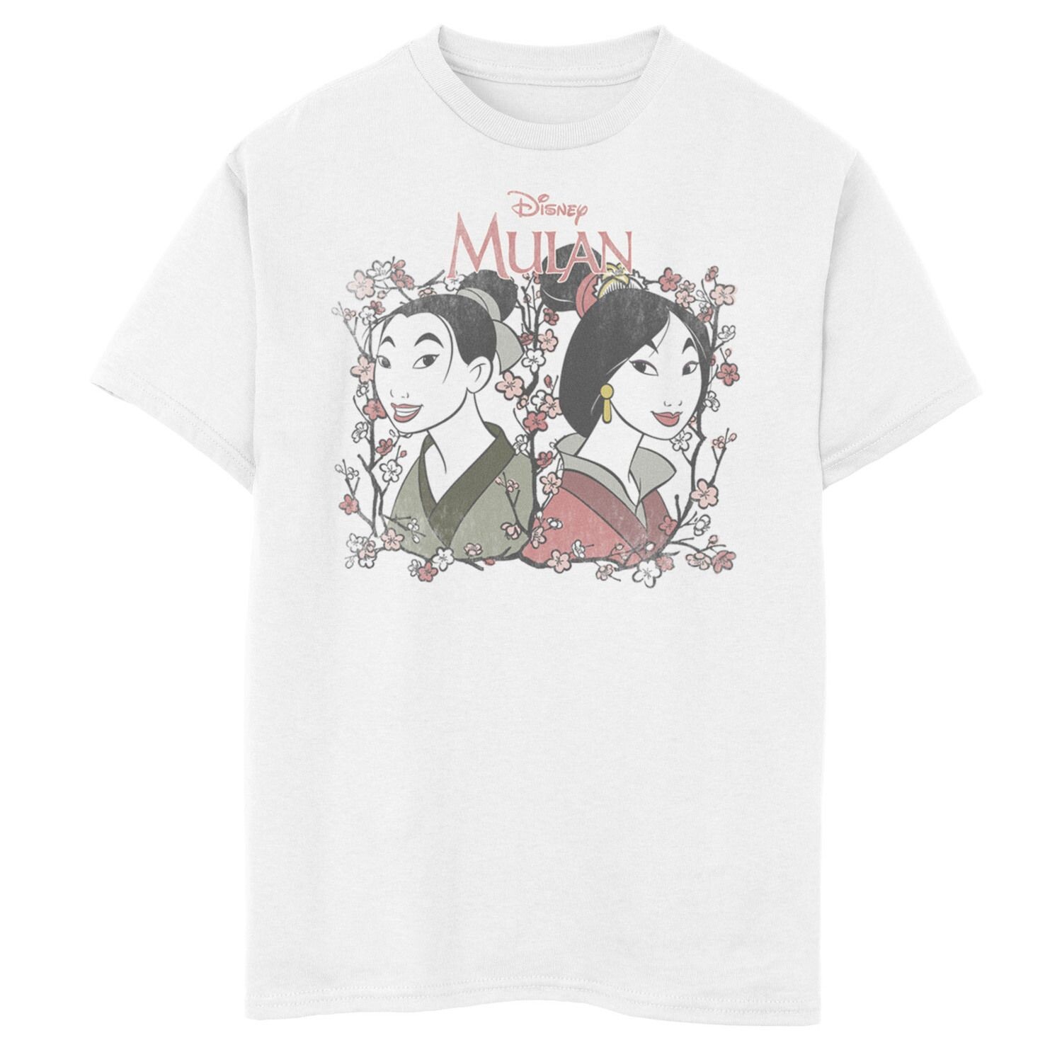 Футболка с изображением портрета и цветочным рисунком Disney Mulan для мальчиков 8–20 лет Disney
Футболка с изображением портрета и цветочным рисунком Disney Mulan для мальчиков 8–20 лет Disney