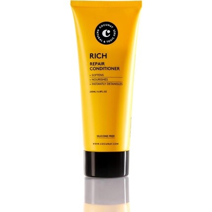 Cocunat Насыщенный кондиционер для сухих, поврежденных или окрашенных волос с натуральными питательными веществами 200 мл
Cocunat Насыщенный кондиционер для сухих, поврежденных или окрашенных волос с натуральными питательными веществами 200 мл