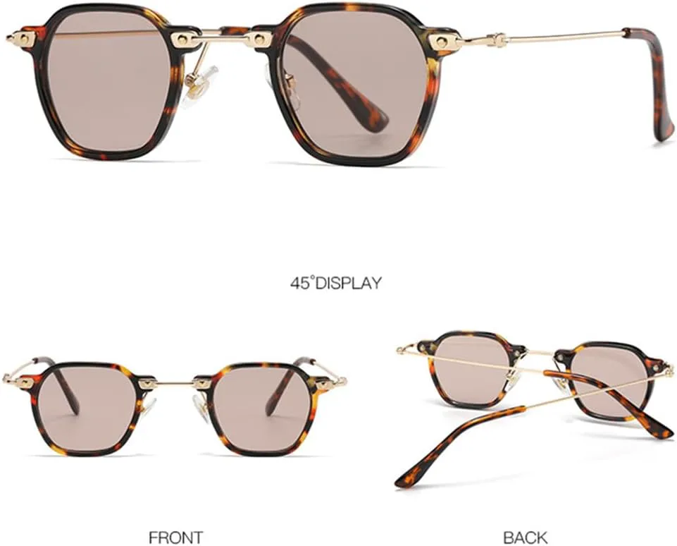 Солнцезащитные очки UV400 с прозрачными градиентными линзами Rivets Punk для женщин и мужчин, для бега и занятий спортом на открытом воздухе generic, Leopard Tea Pink
Солнцезащитные очки UV400 с прозрачными градиентными линзами Rivets Punk для женщин и мужчин, для бега и занятий спортом на открытом воздухе generic, Leopard Tea Pink