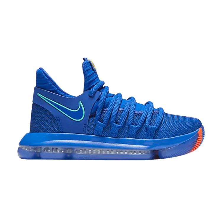 Кроссовки Nike Zoom KD 10 GS 'City Edition', черный 
Кроссовки Nike Zoom KD 10 GS 'City Edition', черный