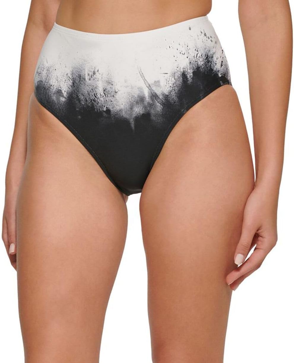 Женские плавки-бикини с высокой талией и принтом Calvin Klein, Black
Женские плавки-бикини с высокой талией и принтом Calvin Klein, Black