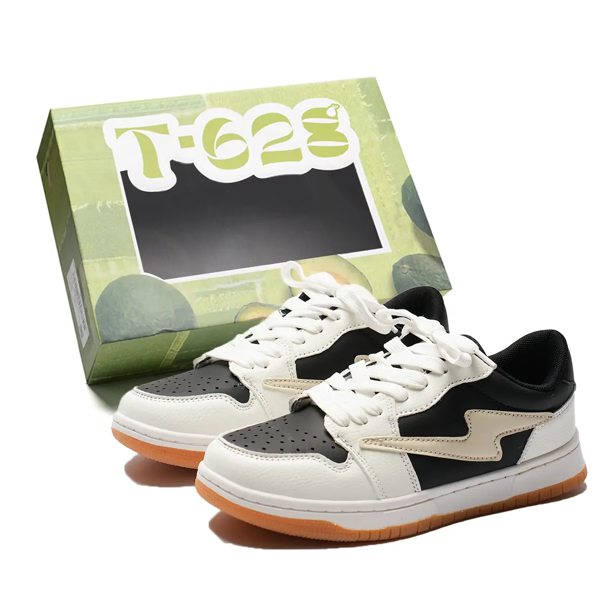 T628 Скользоустойчивые легкие дышащие лоу-топы для скейтборда унисекс бело-черные, цвет White Black
T628 Скользоустойчивые легкие дышащие лоу-топы для скейтборда унисекс бело-черные, цвет White Black