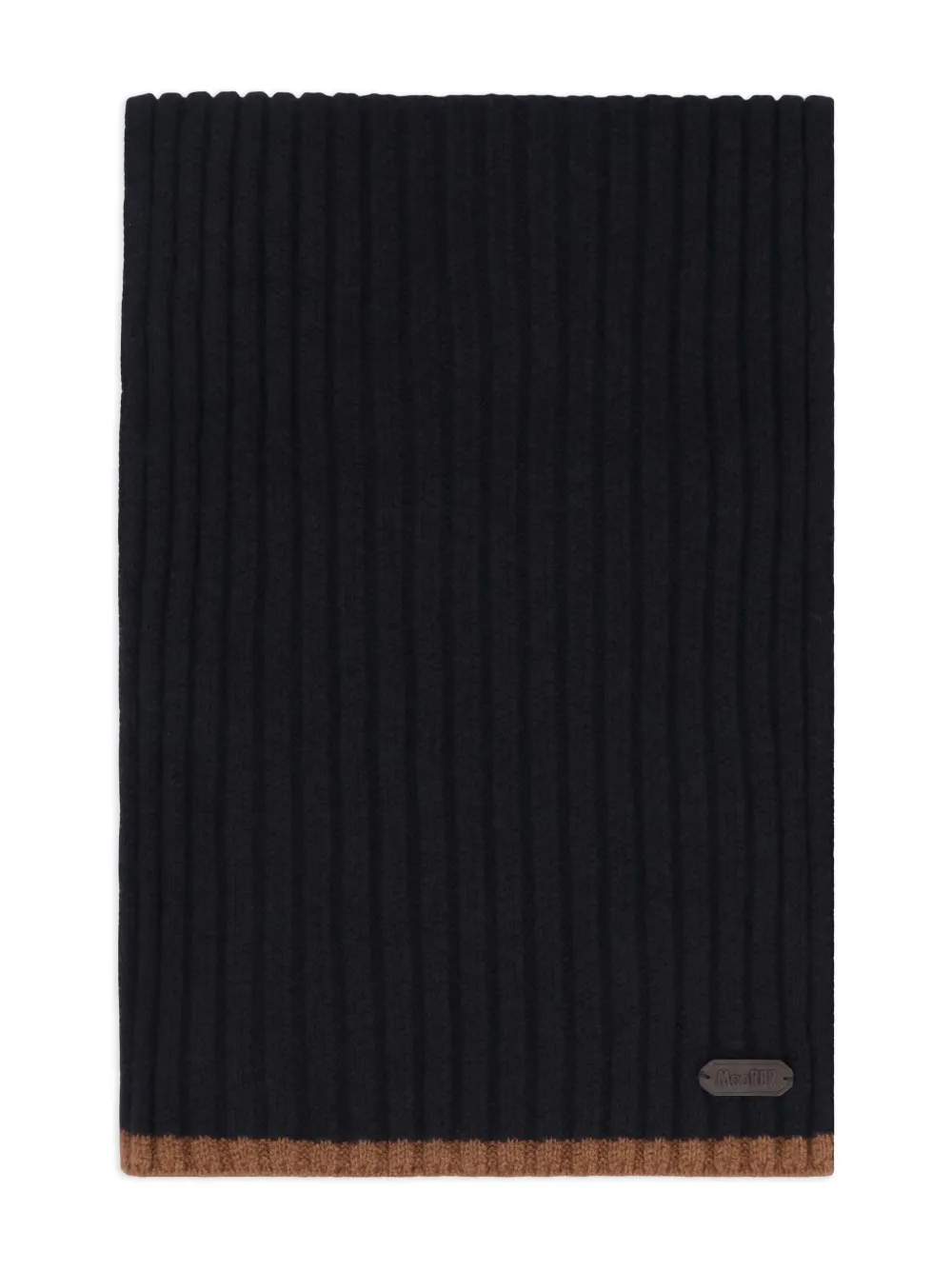 Прямоугольный шарф в рубчик Moorer, черный
Прямоугольный шарф в рубчик Moorer, черный