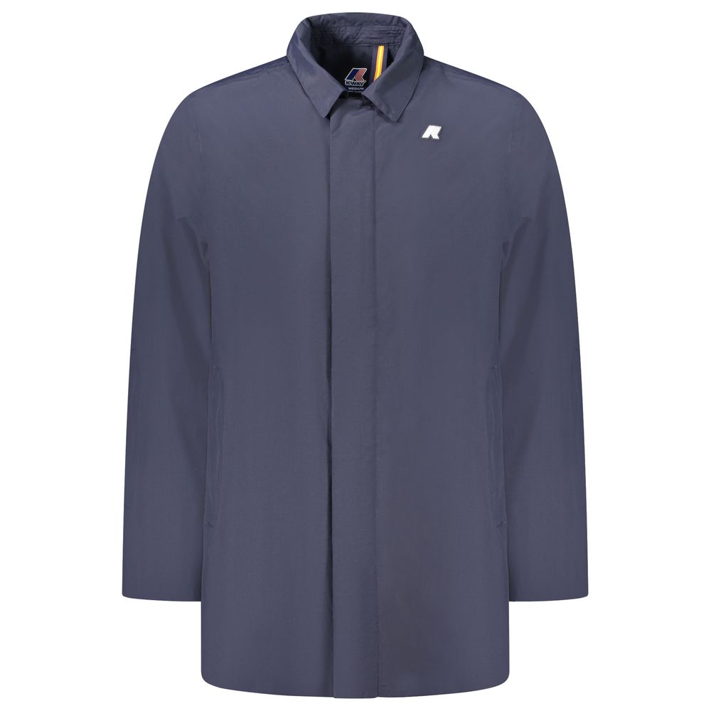 Синяя мужская куртка из полиамида K-Way, синий
Синяя мужская куртка из полиамида K-Way, синий