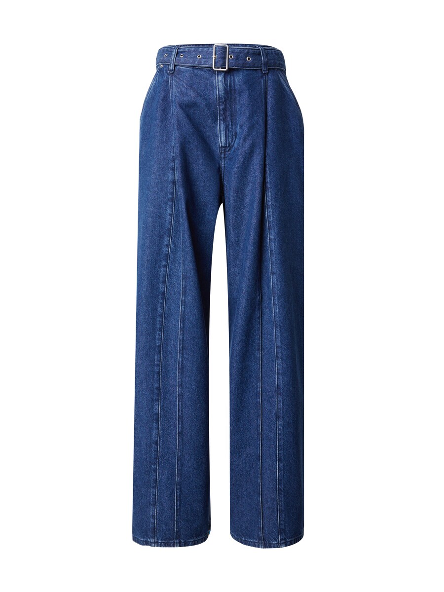 Широкие плиссированные джинсы & Other Stories, синий
Широкие плиссированные джинсы & Other Stories, синий