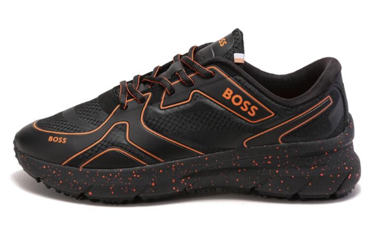 Кроссовки HUGO BOSS Lifestyle Shoes Men Low-top Scar Black/Brown, черный/оранжевый
Кроссовки HUGO BOSS Lifestyle Shoes Men Low-top Scar Black/Brown, черный/оранжевый