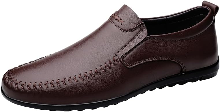 Мужские туфли на каждый день, высококачественные, ручной работы, из натуральной кожи, итальянские лоферы, легкая мужская повседневная обувь Sfwarmart, темно-коричневый
Мужские туфли на каждый день, высококачественные, ручной работы, из натуральной кожи, итальянские лоферы, легкая мужская повседневная обувь Sfwarmart, темно-коричневый